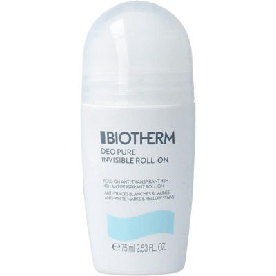 Biotherm Deodorant roller pure invisible 75 milliliter - Deodorant