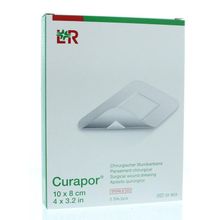Foto van Curapor Wondpleister 10 x 8 cm steriel
