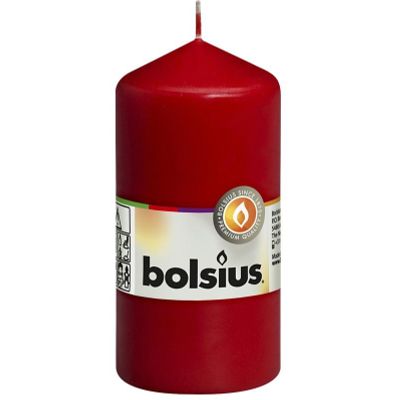 Bolsius Stompkaars 120/60 rood