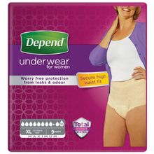 Foto van Depend Pants Voor Vrouw Maximum XL
