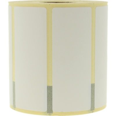 Spruyt Hillen Etiket blanco 75 x 30 mm op rol 850 stuks - 