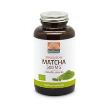 Foto van Mattisson Matcha 500 mg camillia sinensis bio