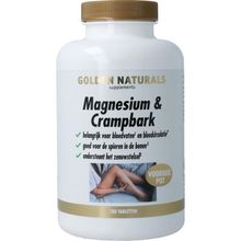 Golden Naturals Magnesium & Crampbark Foto van Golden Naturals Magnesium & Crampbark