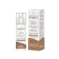 Lab de Biarritz Suncare golden tinted face sunscreen SPF50