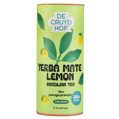 Foto van Cruydhof Thee yerba mat? / lemon
