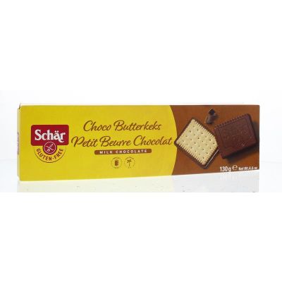 DR Schar Butterkeks (biscuit) chocolade 130 gram - Koek