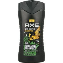 Foto van AXE Shower gel wild green mojito & cederwood