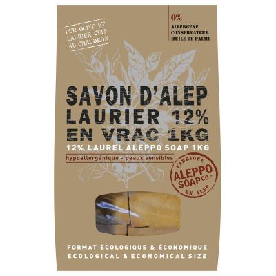 Aleppo Soap Co Aleppo zeep 12% laurier stukken