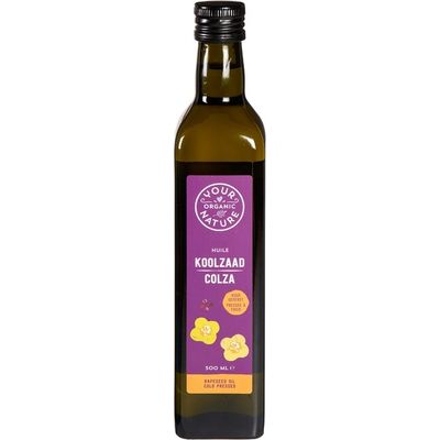 Your Organic Nat Koolzaadolie bio 500 Milliliter - Overig reform/levensmiddelen