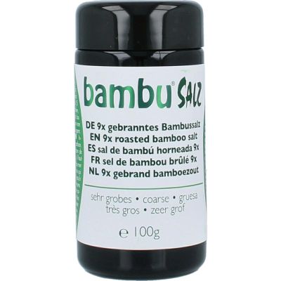 Bambu Salz Bamboezout zeer grof 9x gebrand 100 gram - Voeding