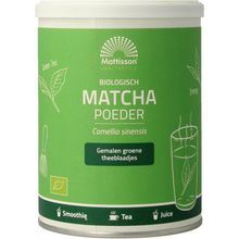 Foto van Mattisson Absolute matcha poeder instant bio