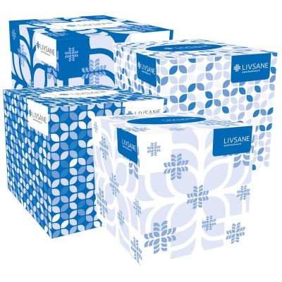 Livsane Tissues soft 3-laags assorti box