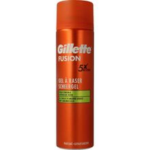 Foto van Gillette Fusion shaving gel sensitive