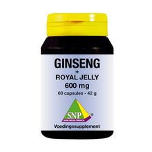 Foto van SNP Ginseng + royal jelly 600 mg