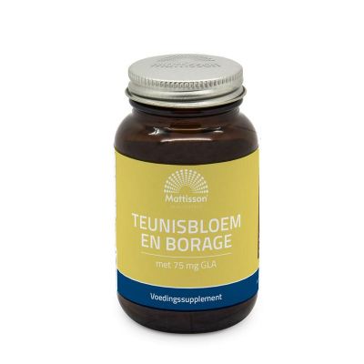 Mattisson Teunisbloem en borage met 75mg GLA