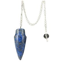 Foto van Pendel druppel lapis lazuli