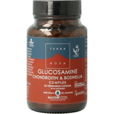 Terranova Glucosamine chondroitin & boswellia complex 50 capsules - Glucosaminen chondroitine MSM