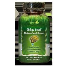 Foto van Irwin Naturals Ginkgo smart