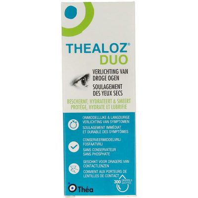 Thealoz Duo oogdruppels 10 Milliliter - Algemeen