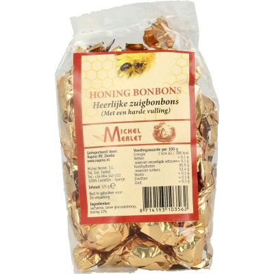 Michel Merlet Honing bonbons naturel 125 gram - Snoep en chocola