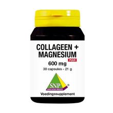 Foto van SNP Collageen magnesium 600 mg puur