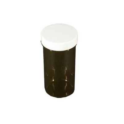 Plastobel tabletfles bruin gedopt 110 ml 53 stuks - 