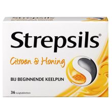 Foto van Strepsils Citroen & honing