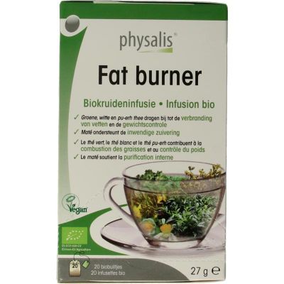 Foto van Physalis Fat burner thee bio