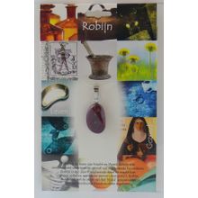 Foto van Hanger gezondheidssteen robijn