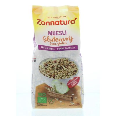 Zonnatura Muesli appel kaneel glutenvrij