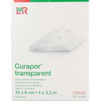 Curapor Transparant 10 x 8 cm steriel