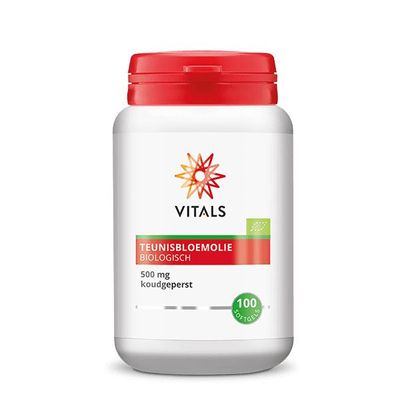 Vitals Teunisbloemolie 500 mg bio