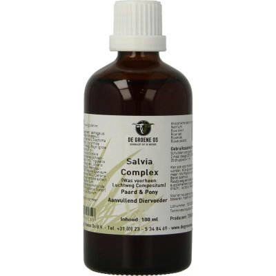Foto van Groene Os Salvia complex paard/pony