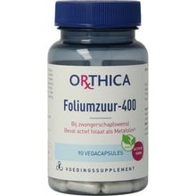 Foto van Orthica Foliumzuur 400