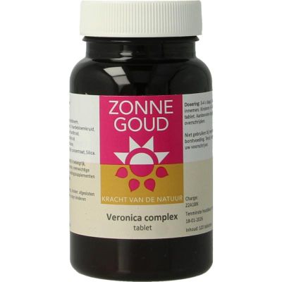 Zonnegoud Veronica complex 120 tabletten - Fytotherapie