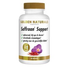 Foto van Golden Naturals Saffraan Support