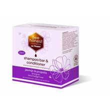 Traay Bee Honest Shampoobar jasmijn & propolis Foto van Traay Bee Honest Shampoobar jasmijn & propolis