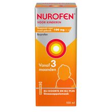 Foto van Nurofen suspensie kind suikervrij