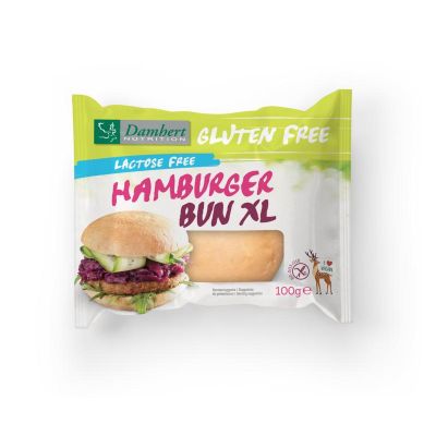 Damhert Hamburger bun XL Damhert Hamburger bun XL 100 gram - Voeding