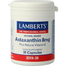 Foto van Lamberts Astaxanthine 8 mg