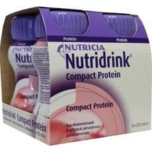 Nutridrink Compact proteine aardbei 125 ml Foto van Nutridrink Compact proteine aardbei 125 ml