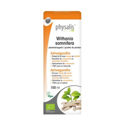 Physalis Withania somnifera bio 100 milliliter - Overige producten