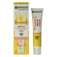 Foto van Garnier skinact vitc glow uv fl spf50+
