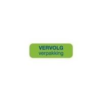 Strooketiket vervolg verpakking 30 x 10 mm