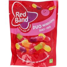 Foto van Red Band Winegums duo zoet fris