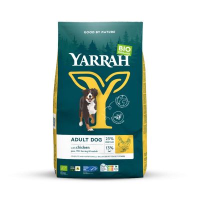 Foto van Yarrah Adult hondenvoer met kip bio MSC