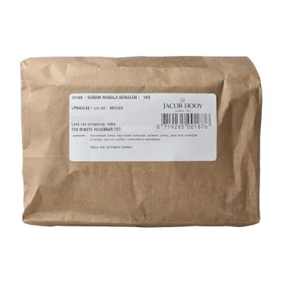 Jacob Hooy Garam masala gemalen 1 kilogram - Kruiden