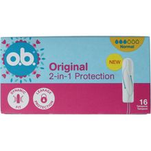 OB Tampons original dynamic fit normal Foto van OB Tampons original dynamic fit normal