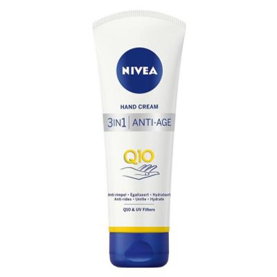 Foto van Nivea Handcreme Q10 3-in-1 anti age