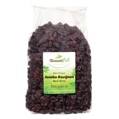 Bountiful Rozijnen jumbo black flame